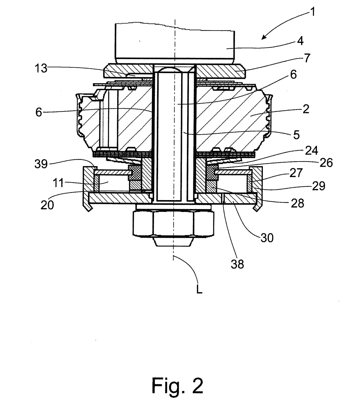 Frequency-Dependent Damping Valve Arrangement