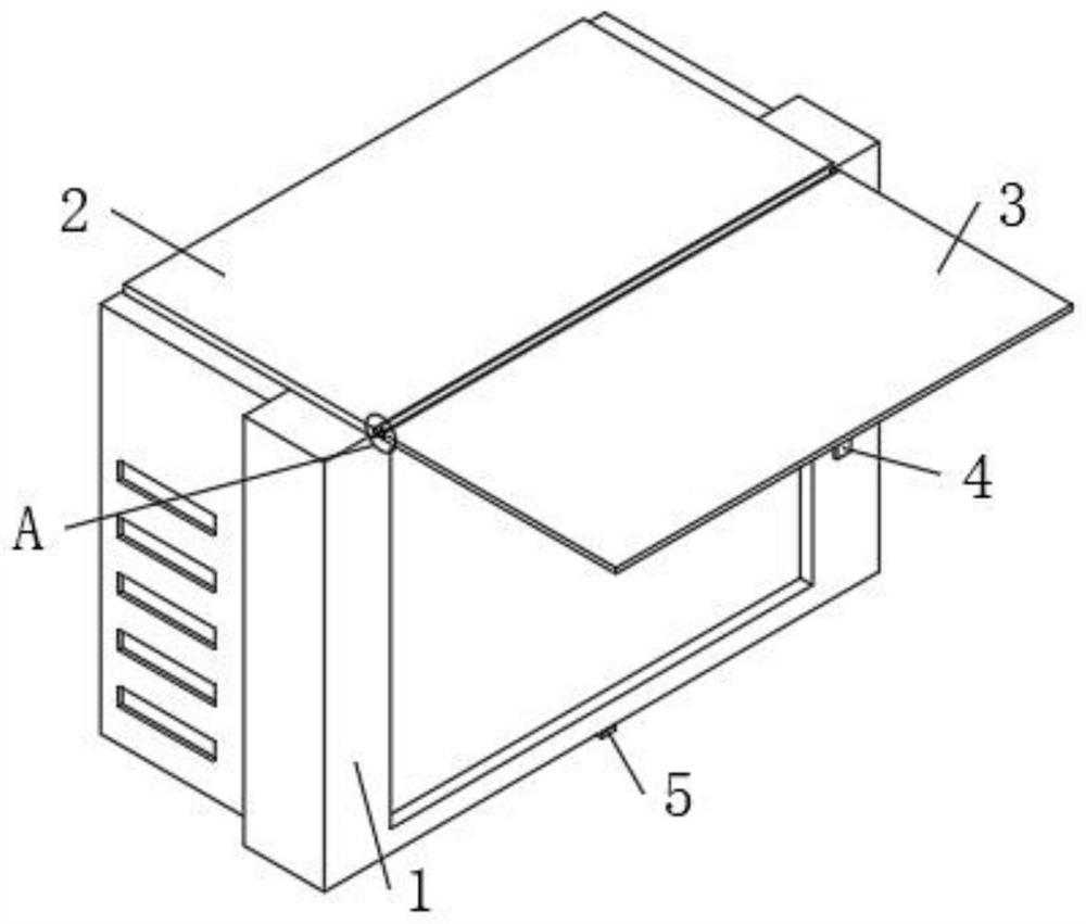 Intelligent network connection navigation equipment with dustproof outer cover