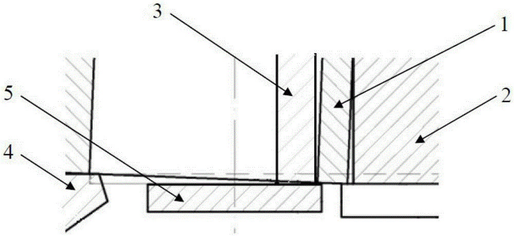 Isotropic rolling method for structural steel rectangular ring