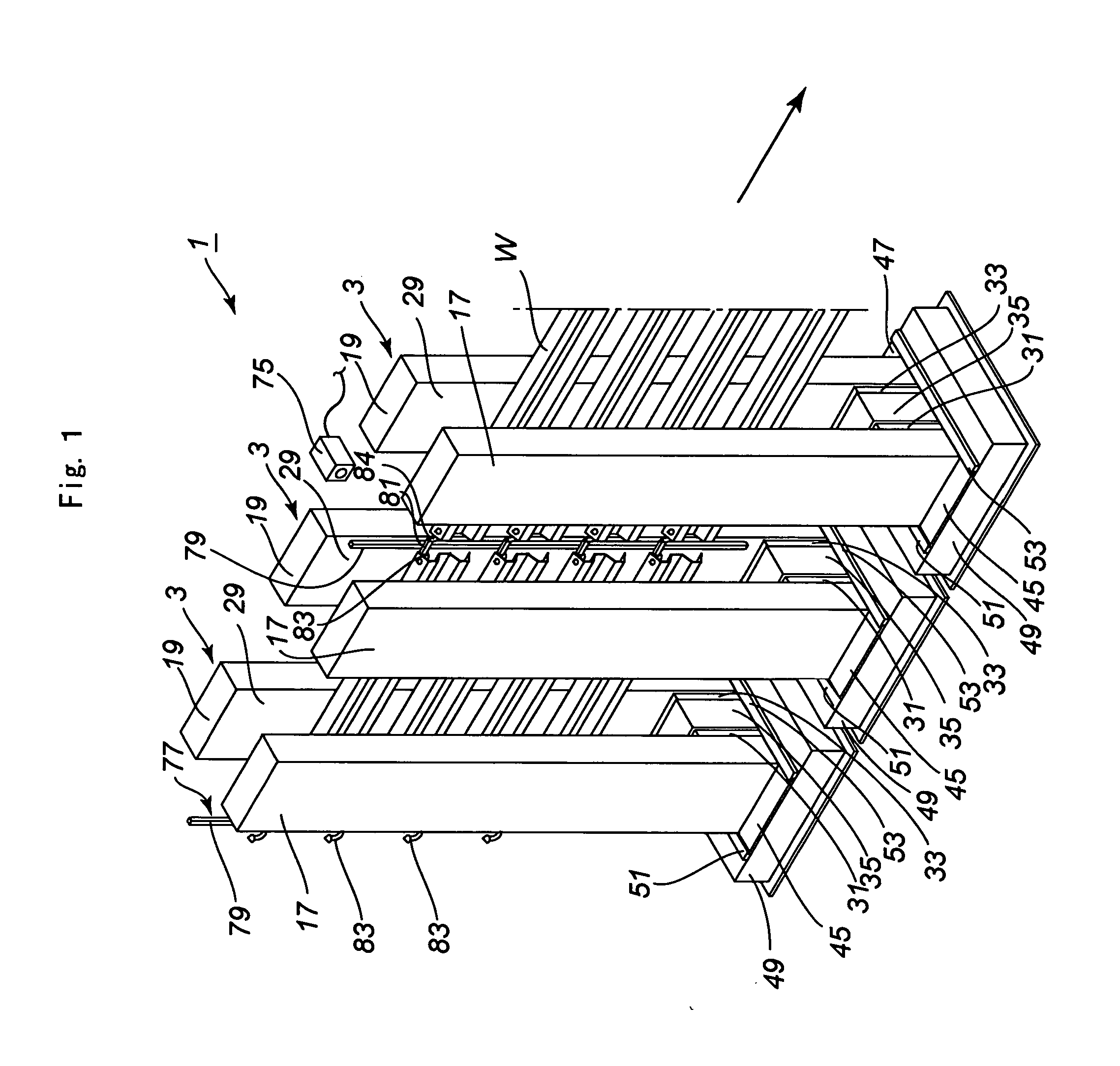 Apparatus and method for heating works