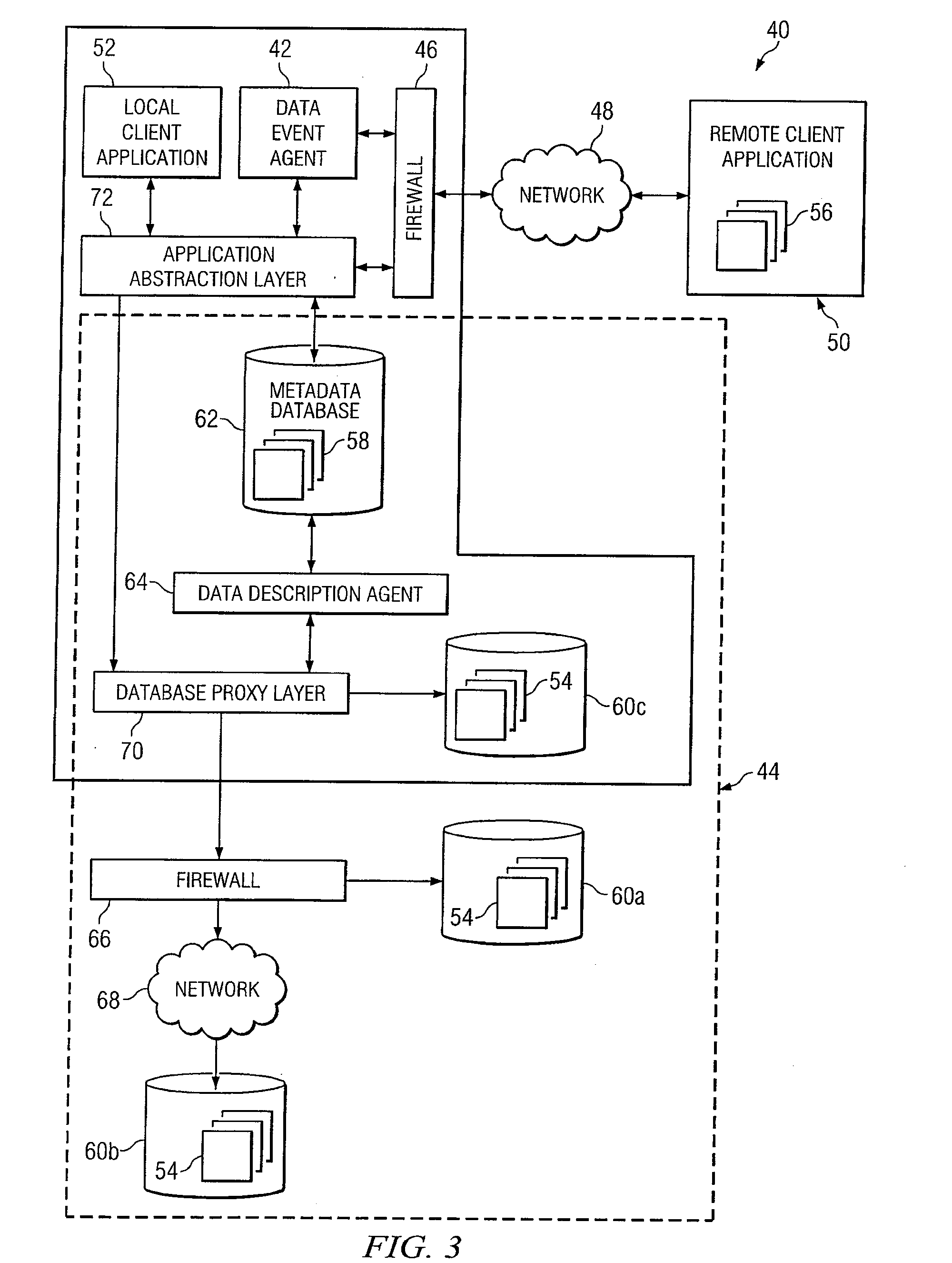 System and Method for Providing Remote Access to Events From A Database Access System