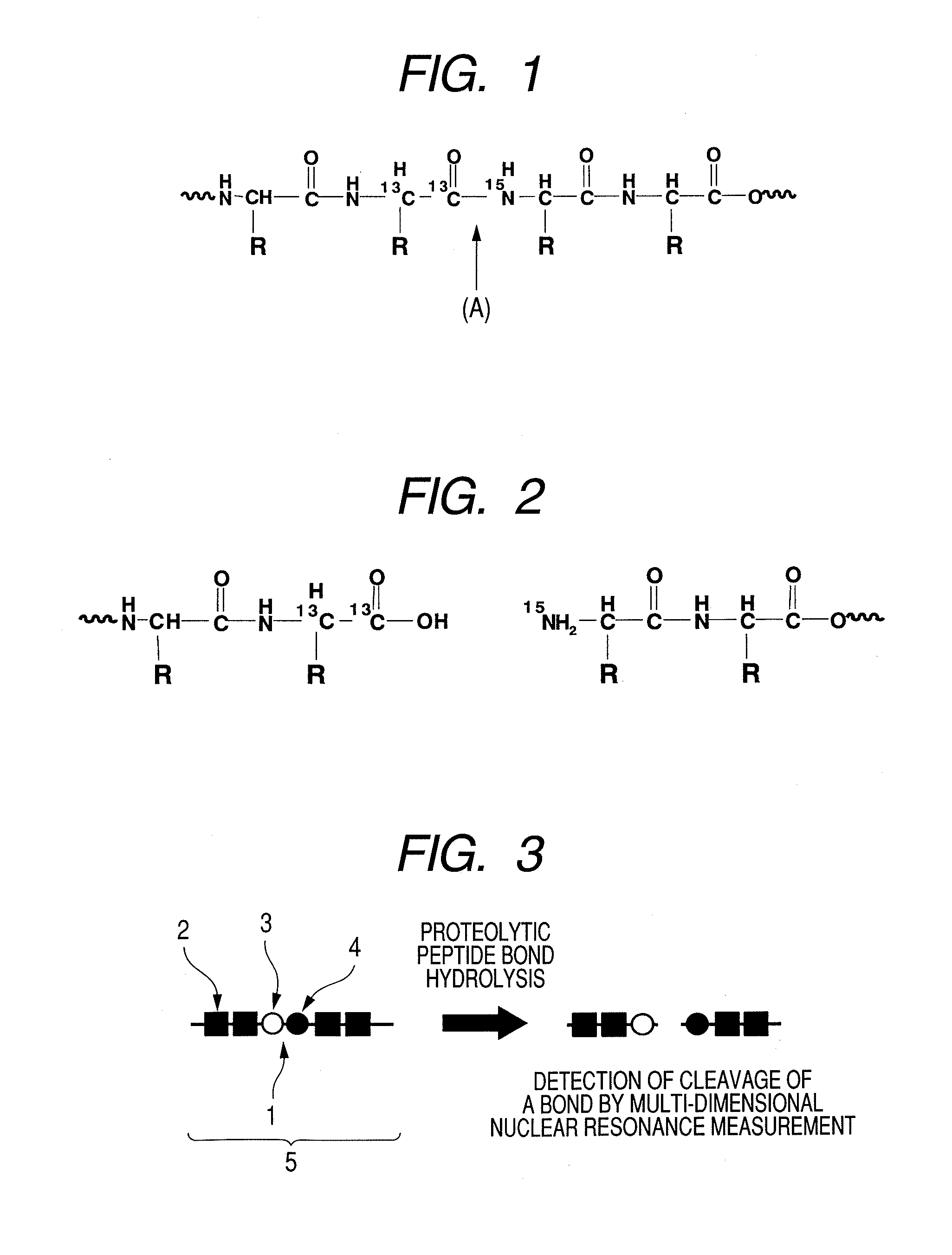 Substrate probe, enzyme-activity detection method by a multi-dimensional nuclear magnetic resonance method and enzyme-activity imaging method