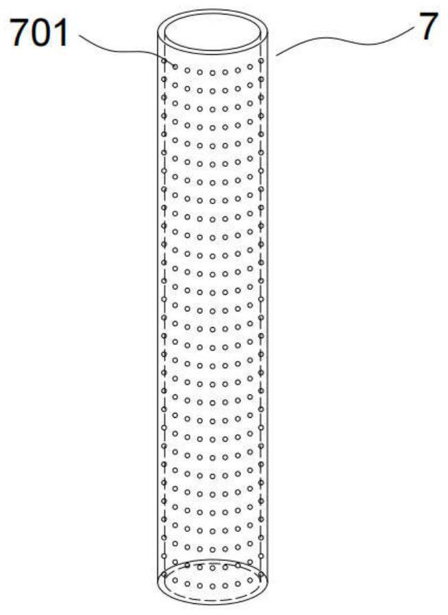 Preparation device and preparation method of crushed stone core composite sample for large triaxial test