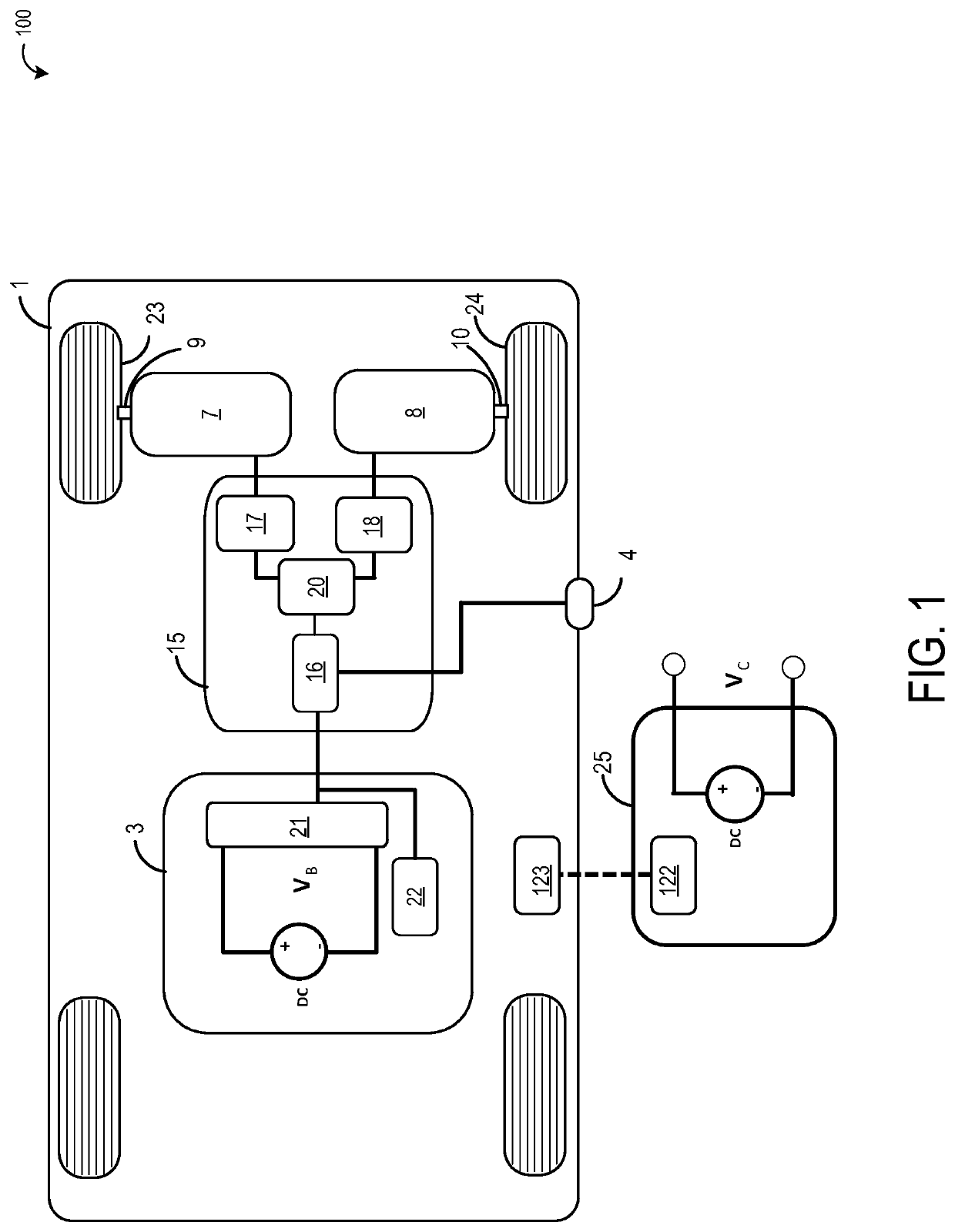 Methods and systems for an integrated charging system for an electric vehicle