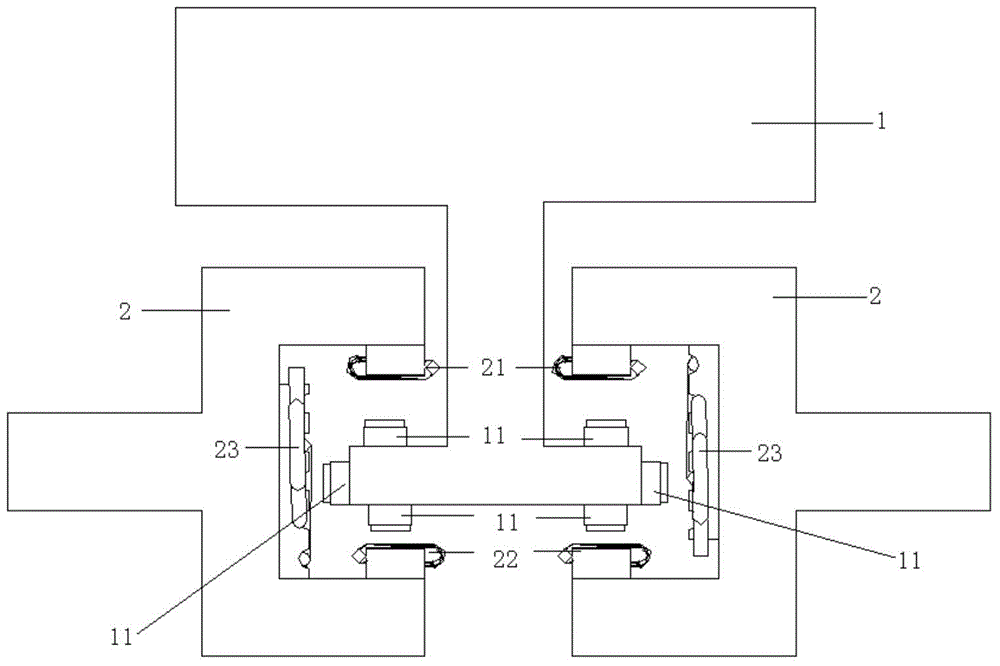 Symmetrical permanent-magnet linear synchronous motor