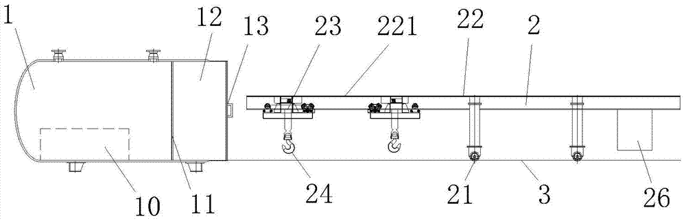 A frog explosion hardening device