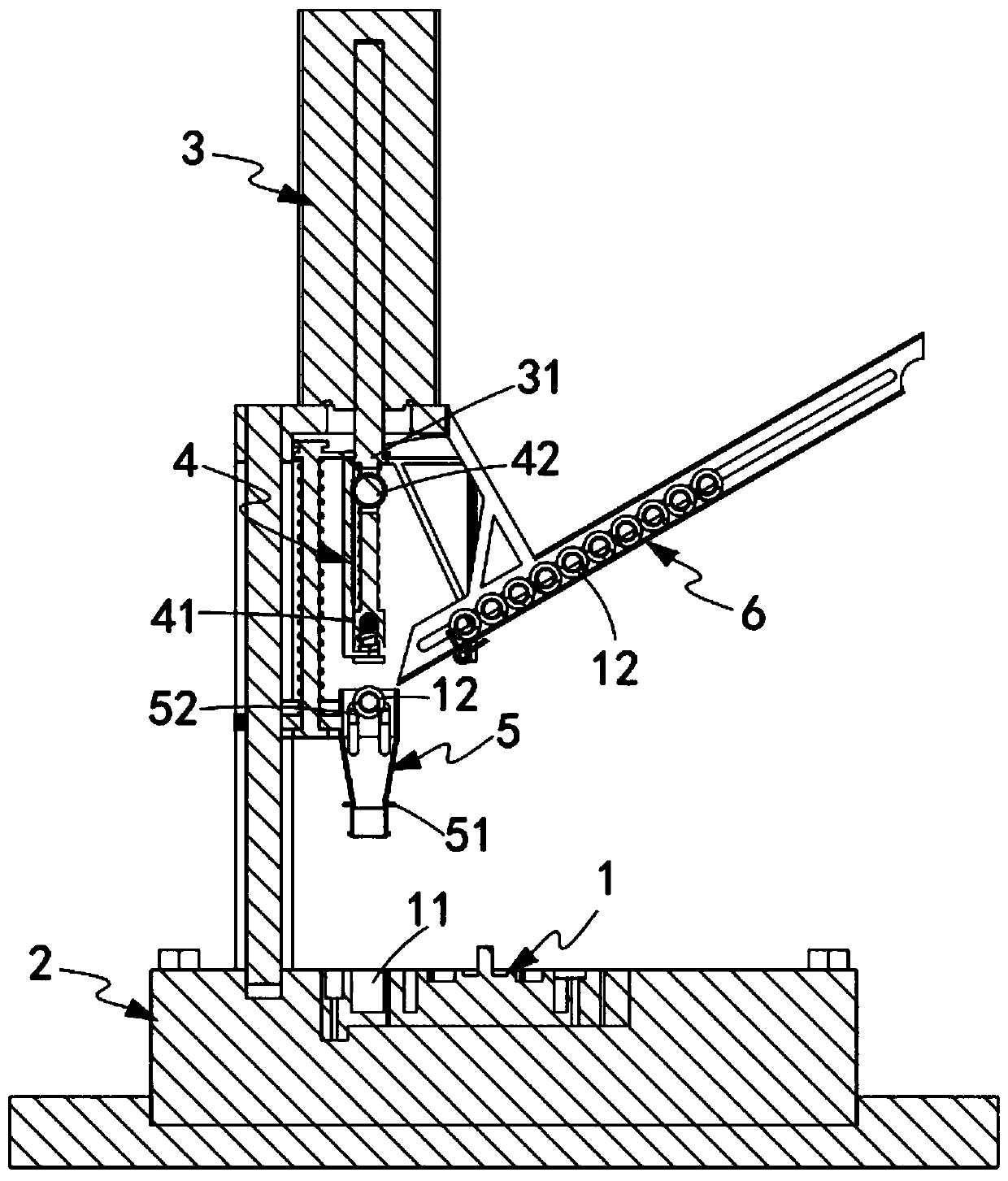 A fully automatic assembly line for oil pump accessories