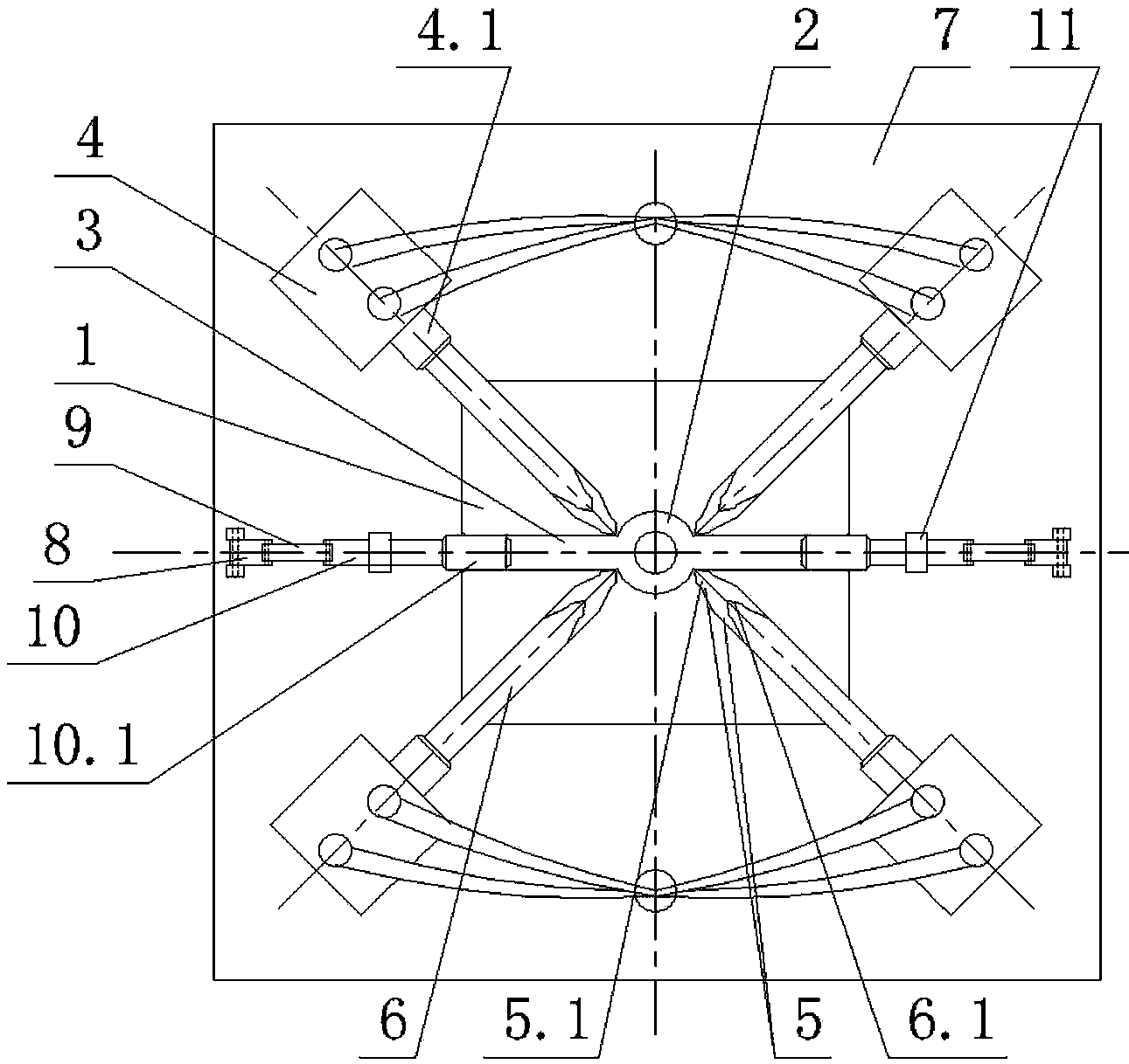 Fixtures for fixing cylinders and columns