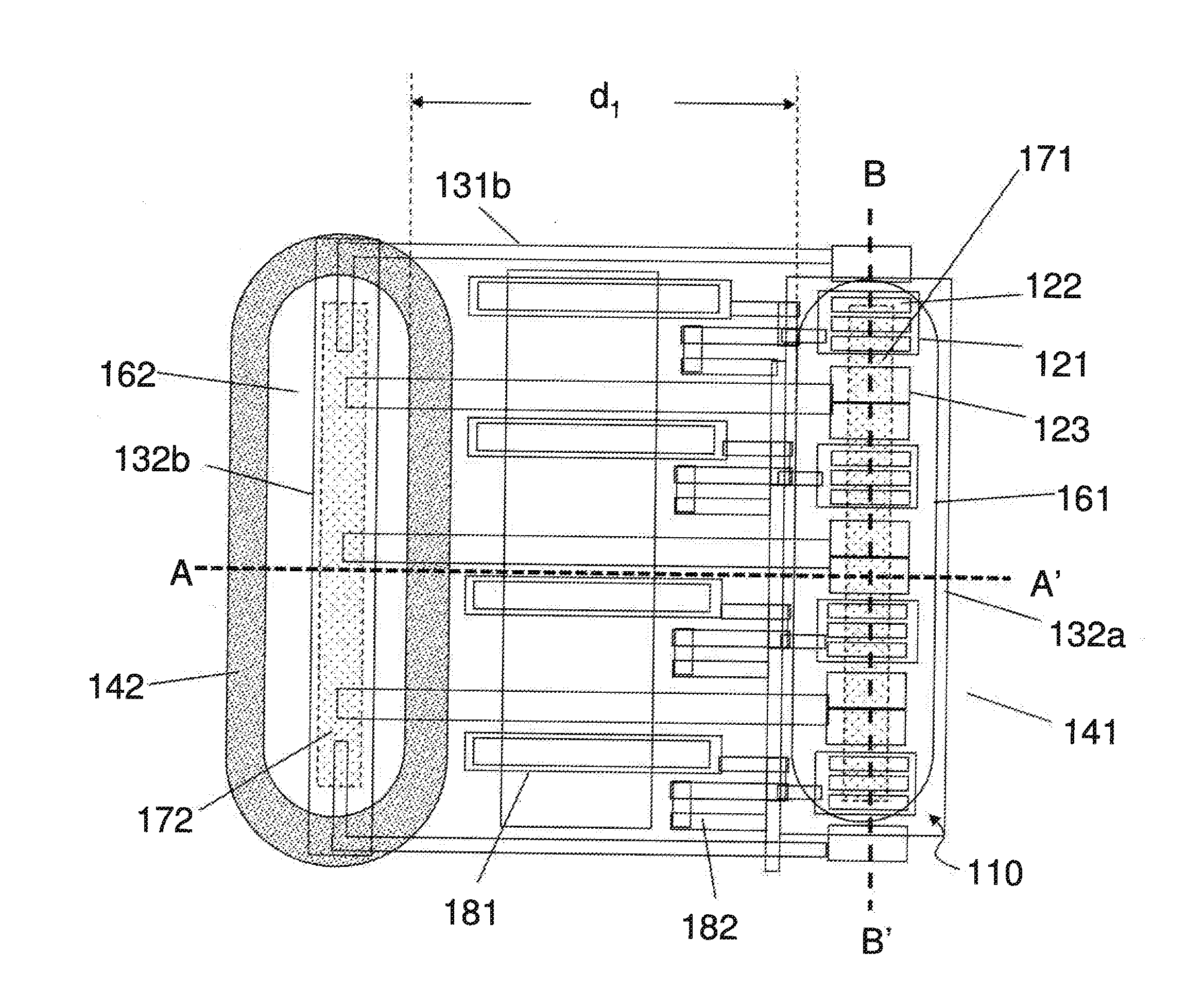 Layout Structure of Heterojunction Bipolar Transistors