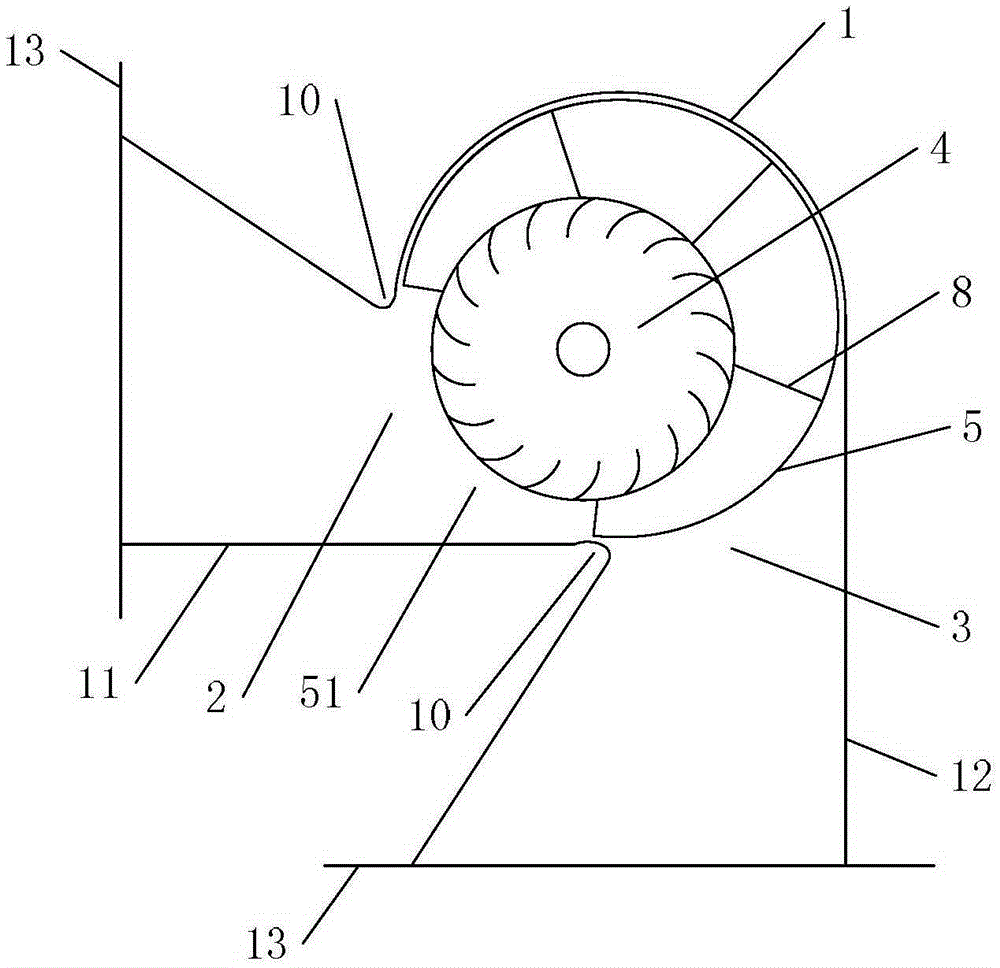 Draught fan, air conditioner and control method of air conditioner
