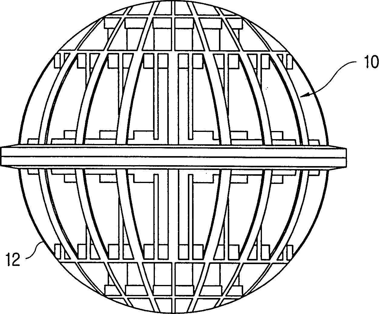 Fluidized biomembrane carrier and its making method