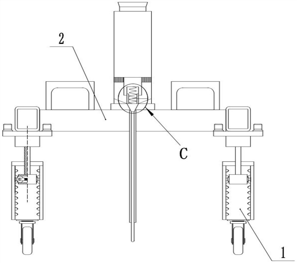 A construction scribing device