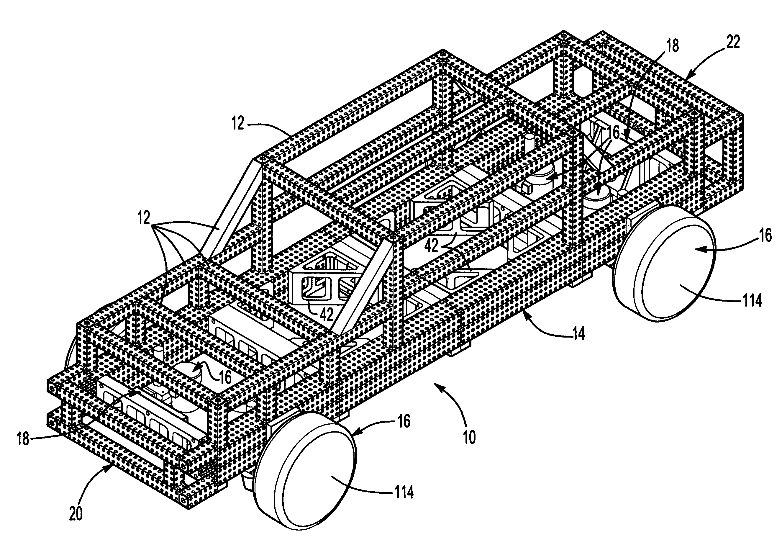 Modular base assembly for vehicle model-making