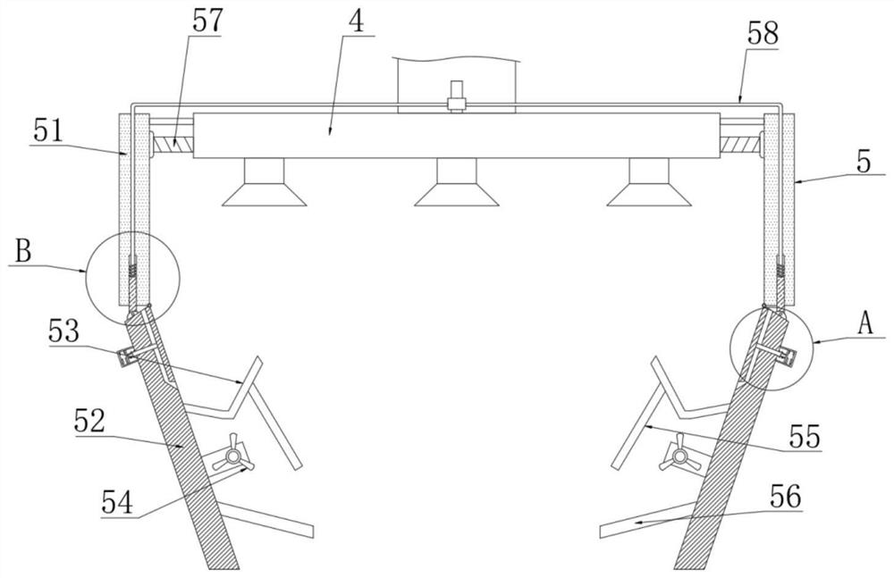 Agricultural greenhouse pesticide conveying and spraying device for tomato leaf mold treatment