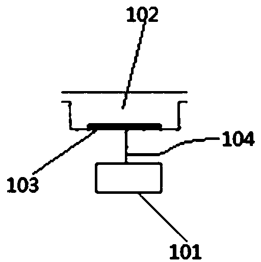 Electrified detection device and method for content of water in electric insulation oil
