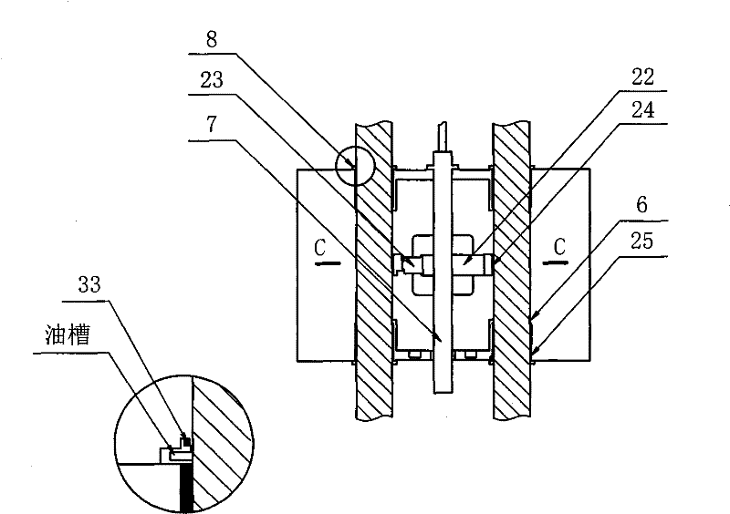 Two-locking bridge type stonecutter