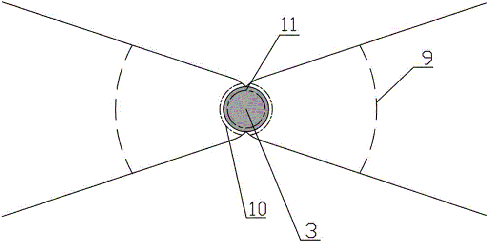 Method of obtaining spherical converging shock wave