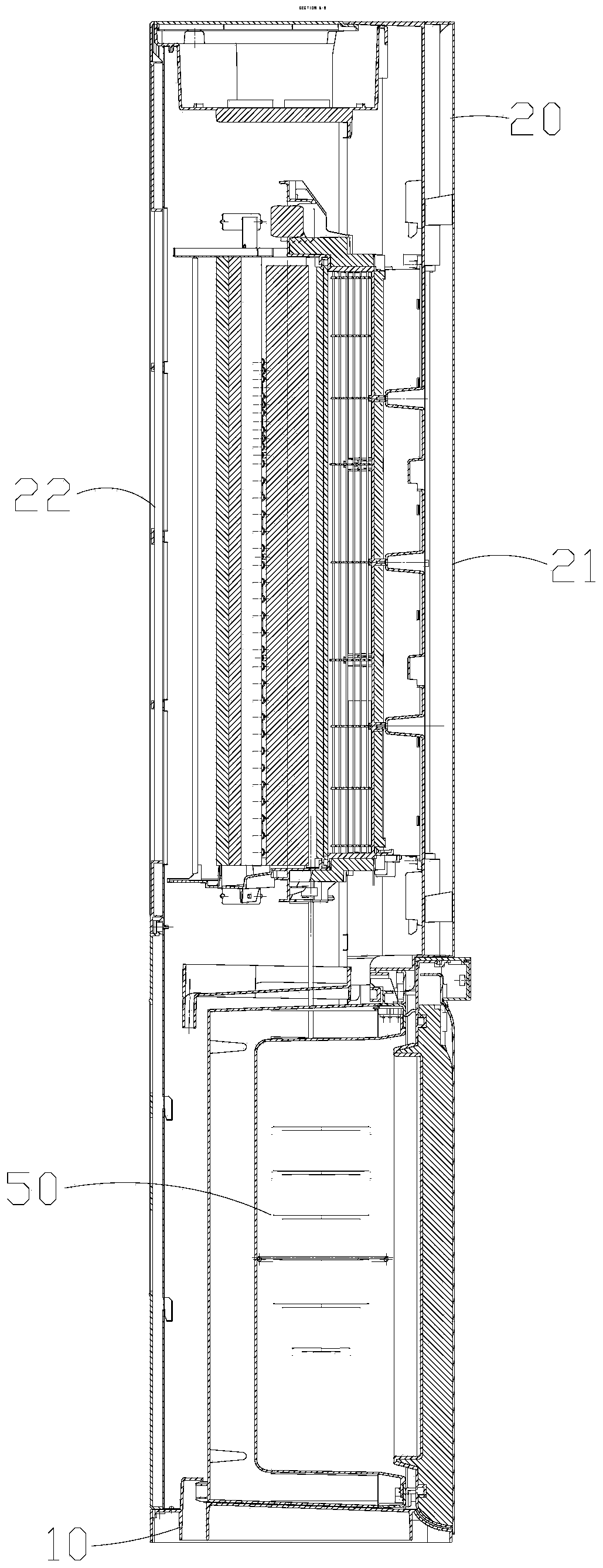 Indoor unit of floor air conditioner