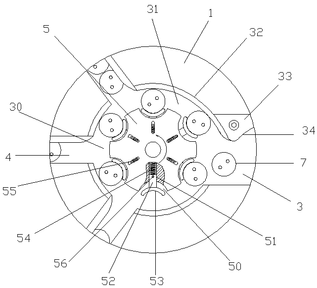 Simple and efficient feeding mechanism of pin-type microphone head