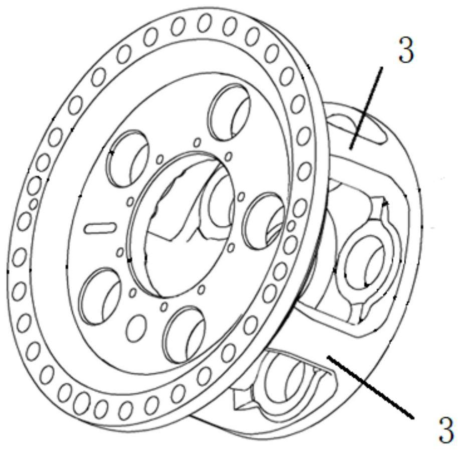 Planet transmission system and arrangement method thereof