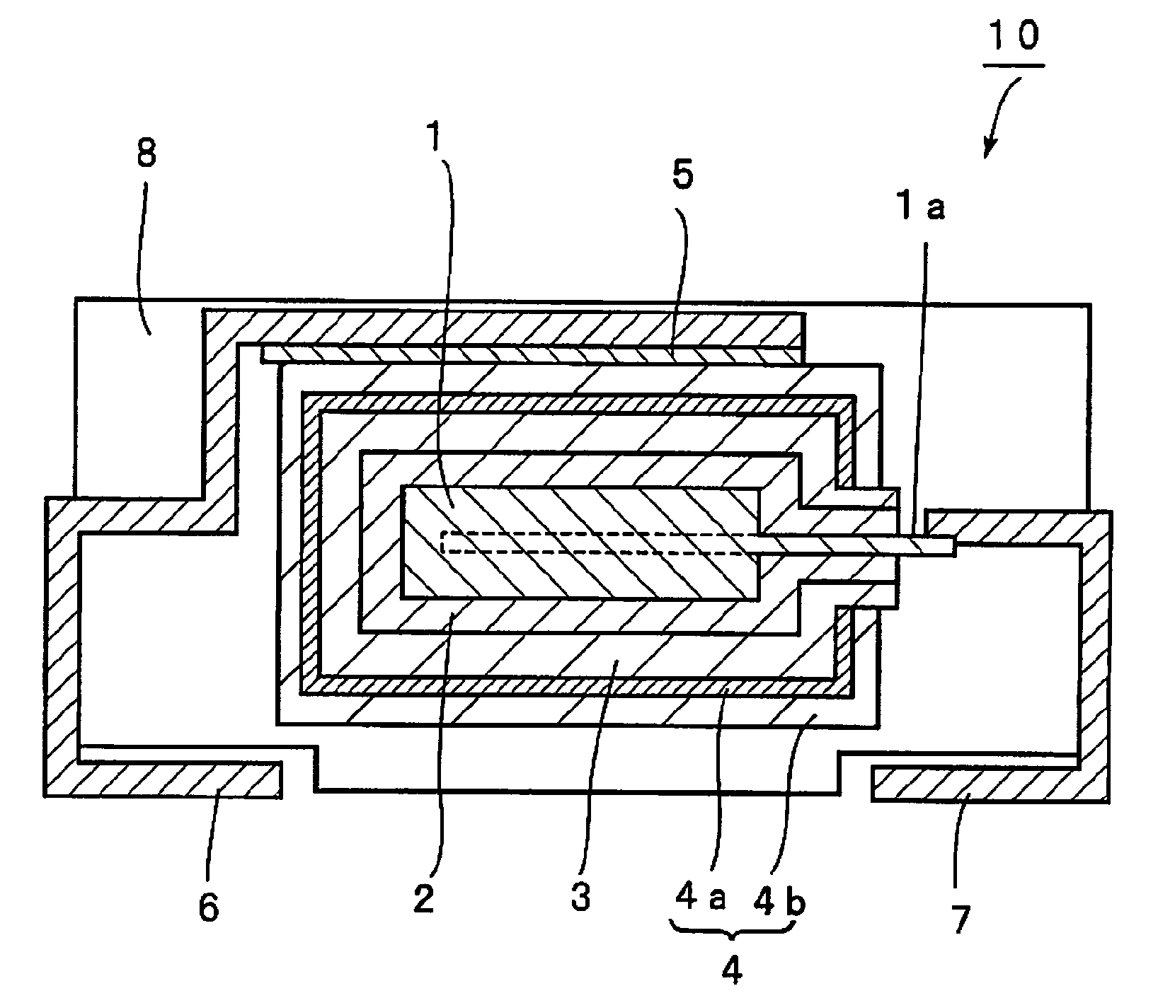 Niobium solid electrolytic capacitor and its production method