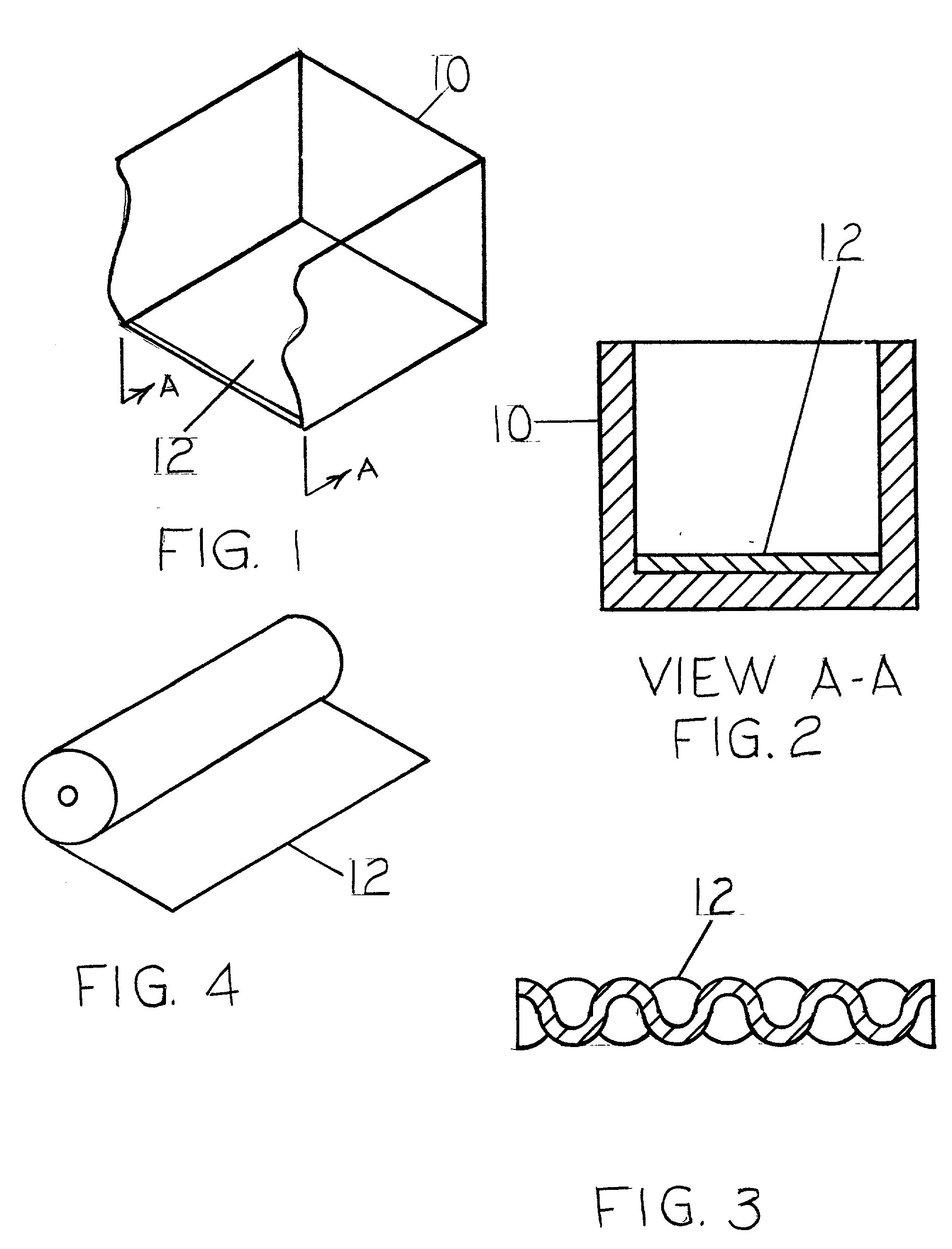 Method for producing odor and moisture absorbing pad for animals using protective containerboard