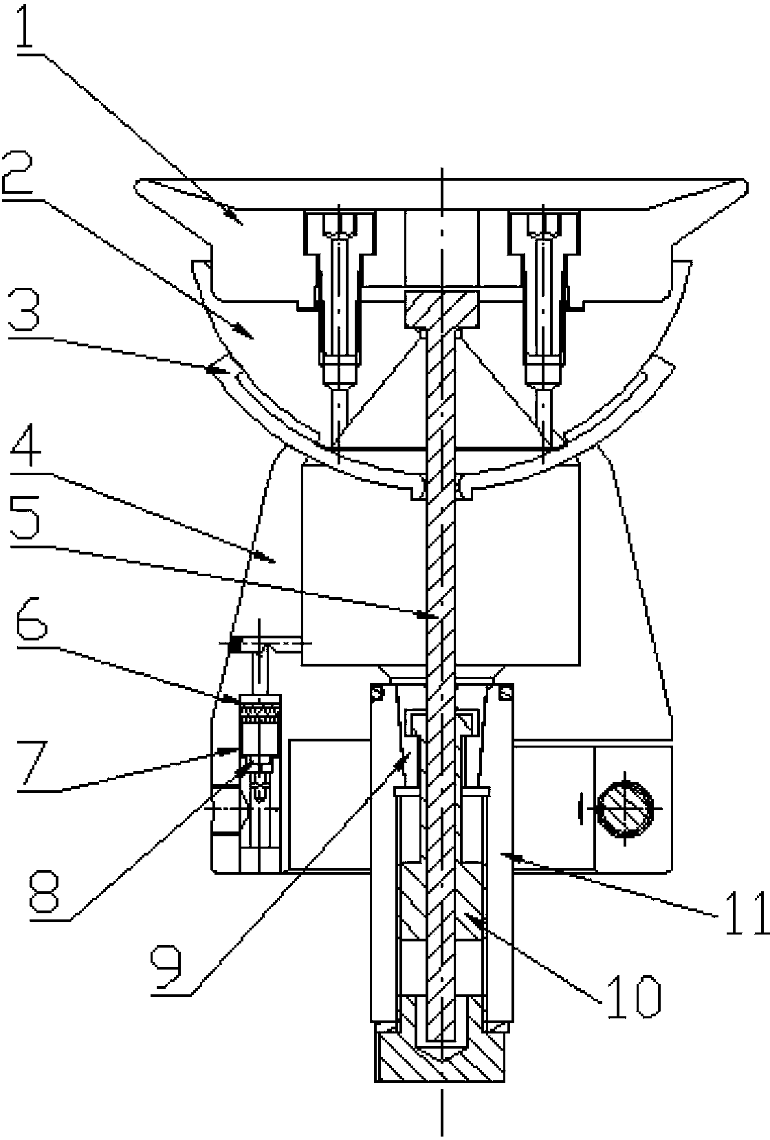 Universal vacuum chuck with automatic closing function