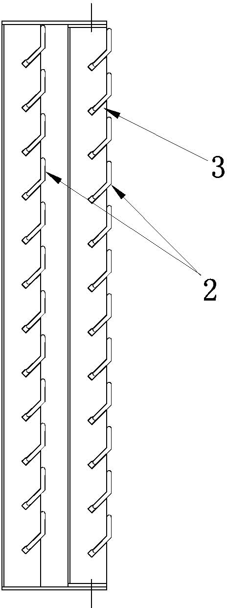 Filler-free impact explosive type high-efficient cooling tower