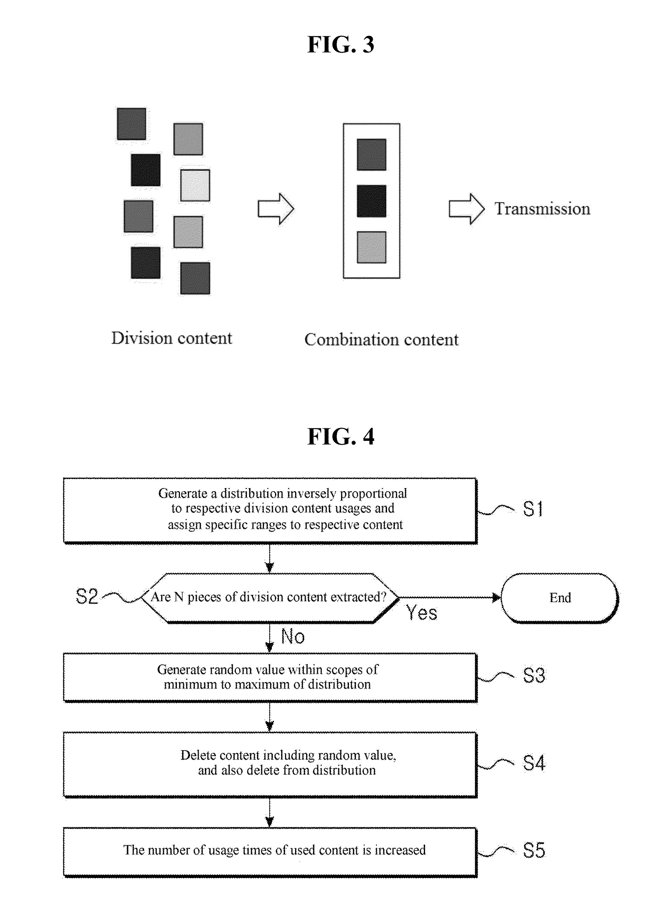 System and method for processing virtual interview using division content