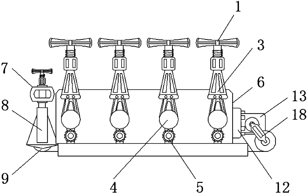 Leveling machine capable of polishing surface of metal plate