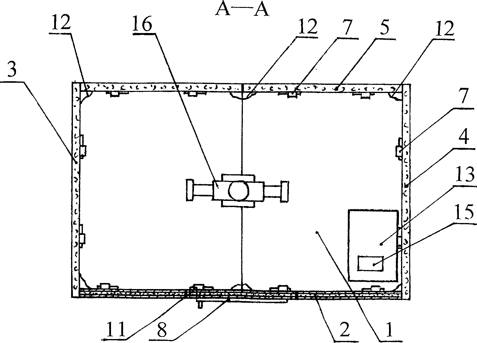 Automatic monitoring system for anti-theft gas well