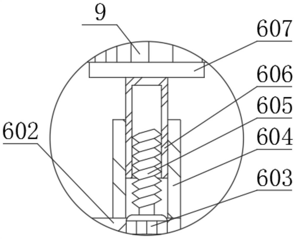 Automobile flywheel drilling device with mechanical automatic positioning function