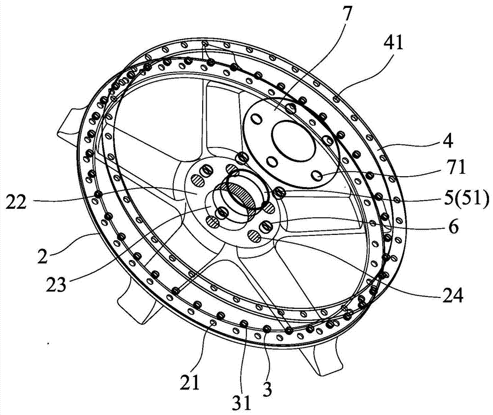 Carbon fiber wheel hub