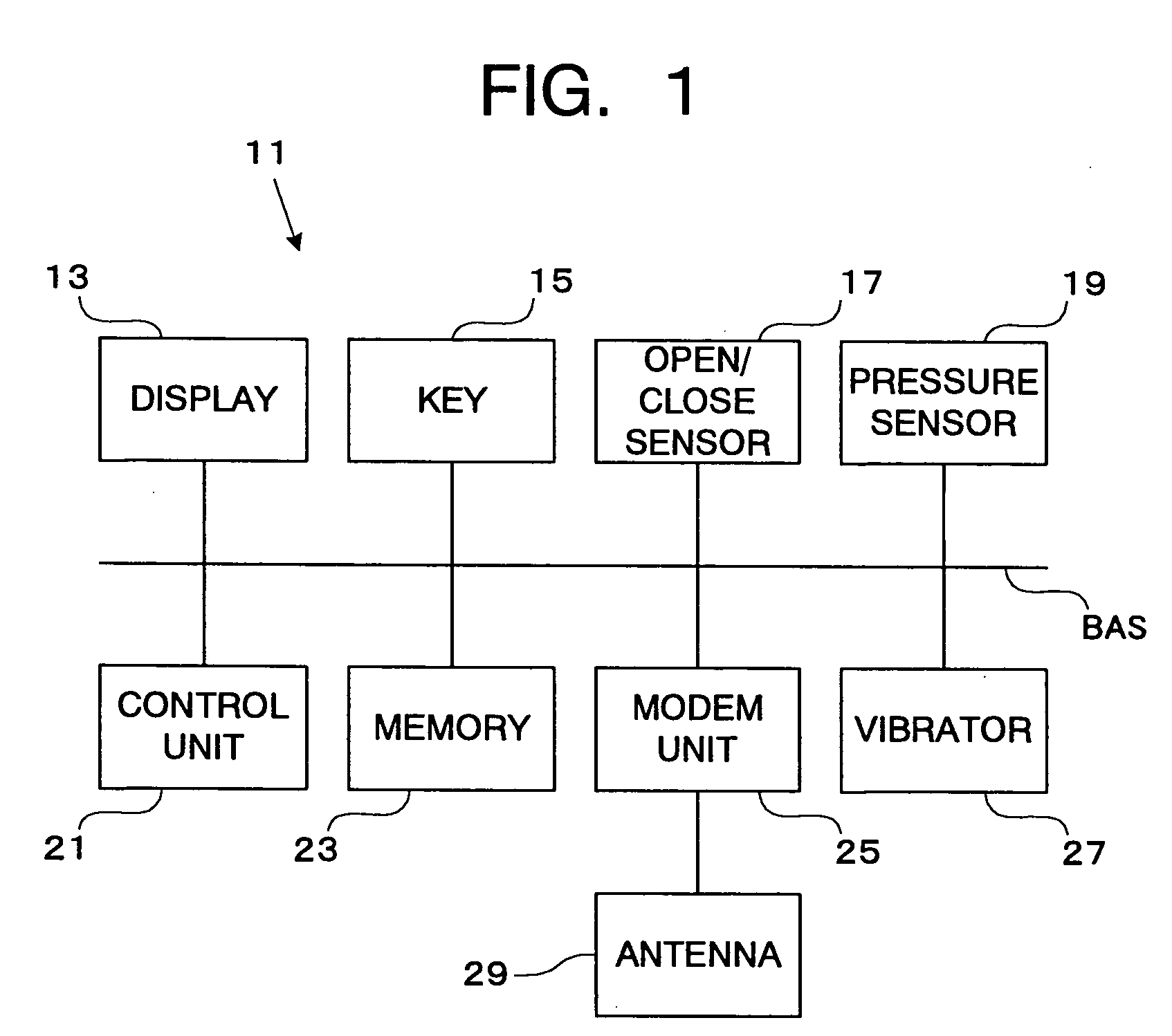 Mobile phone and vibration control method of mobile phone