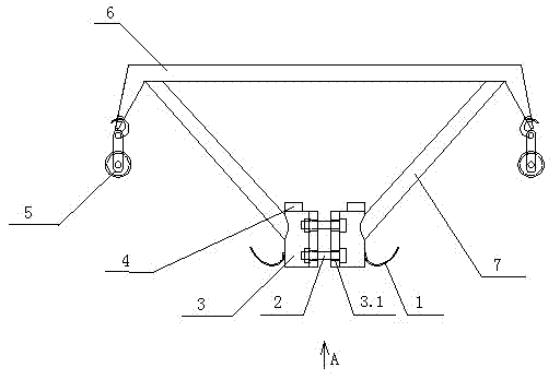 Multifunctional hoisting support frame