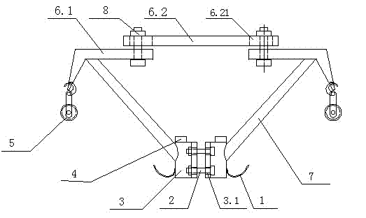 Multifunctional hoisting support frame