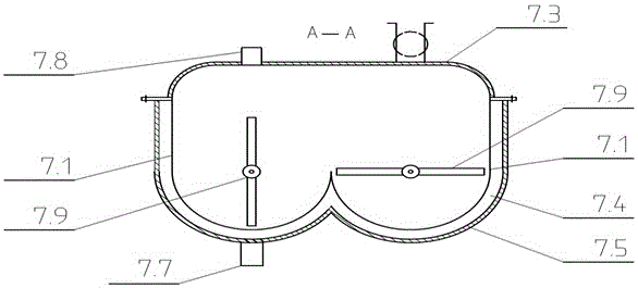 Production equipment and method for recovering sulfur from sulfur residue