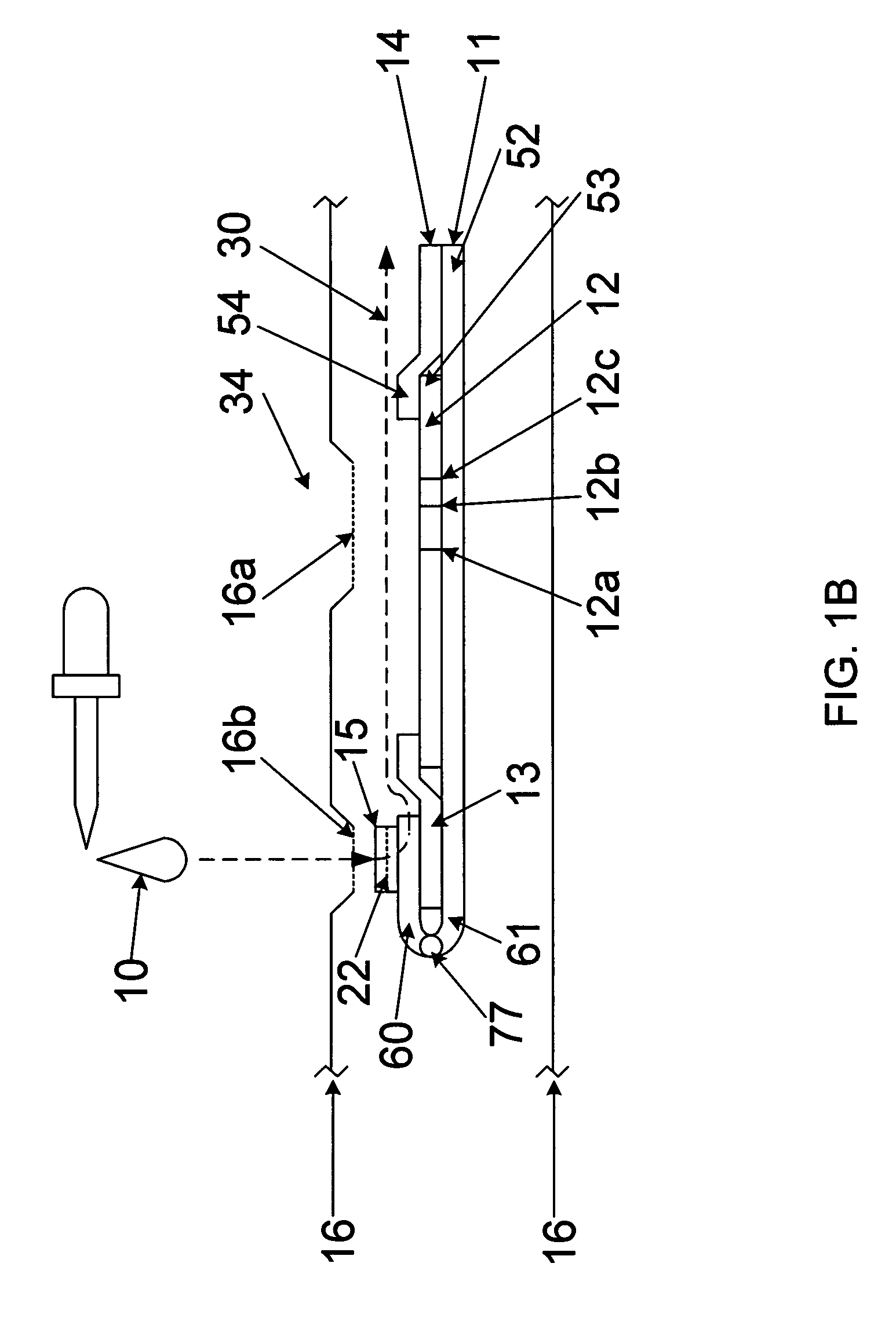 Immuno gold lateral flow assay