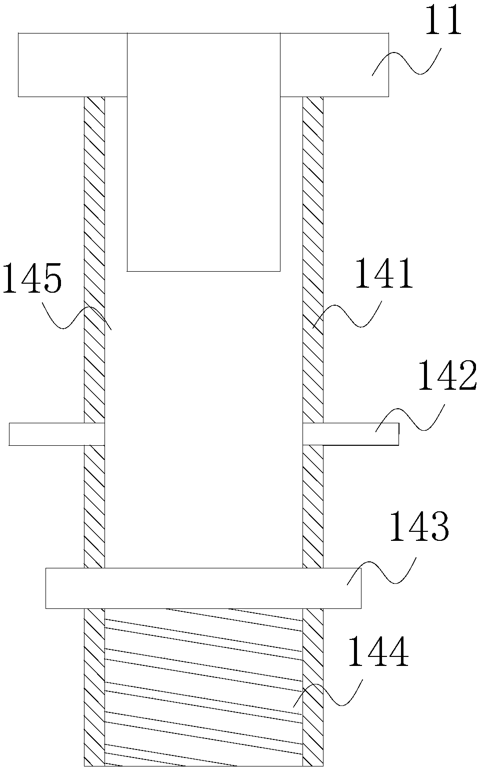 Pay-off device preventing cable from being completely withdrawn and used for electric power construction