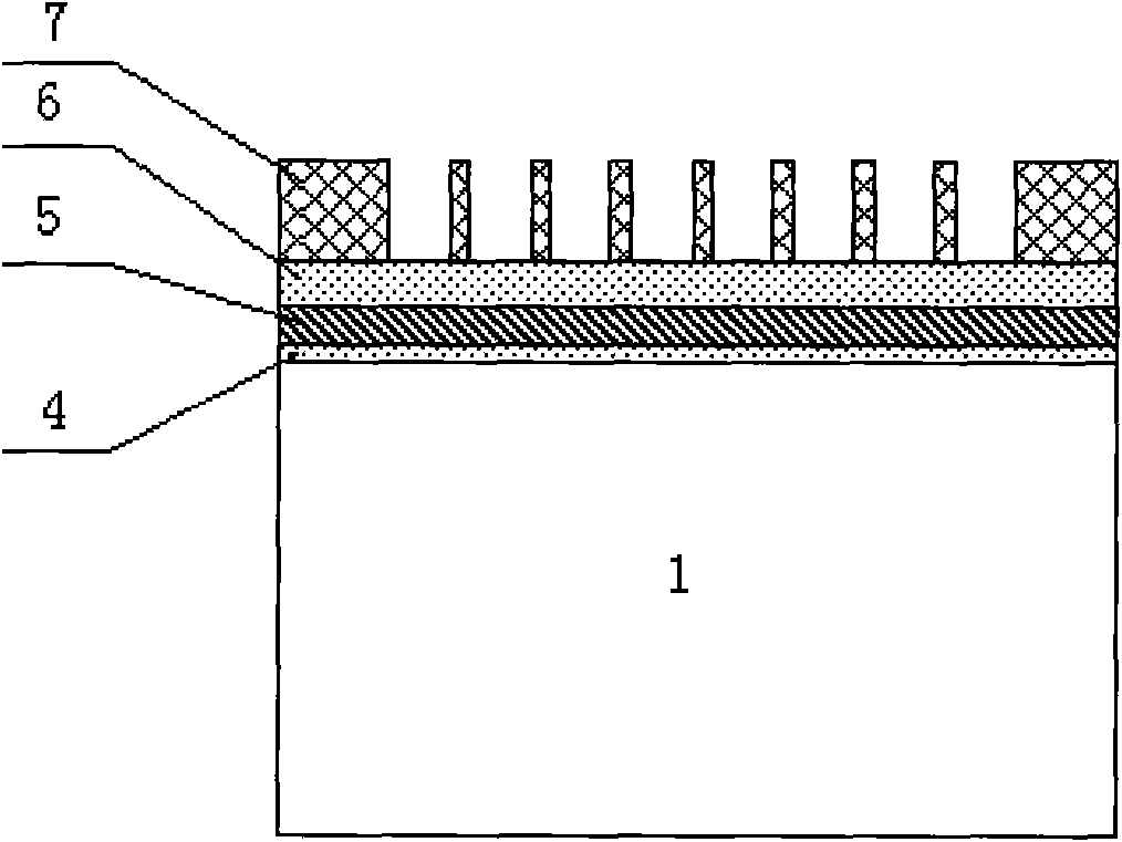 Method for manufacturing wide and deep trenches by medium filling