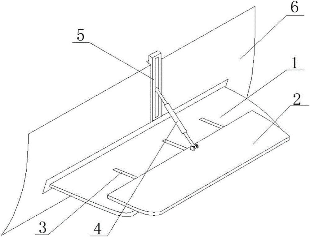 Ship retractable type bilge keel device using guide rails
