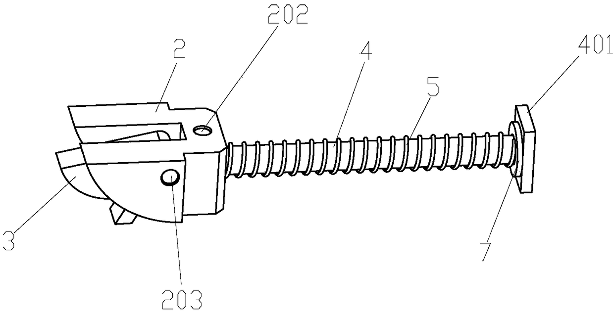 Lock tongue assembly assembling machine and assembling method thereof