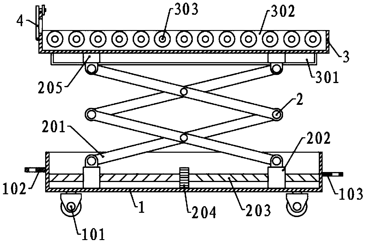 Assembly equipment used for airplane long rod parts and application method of assembly equipment