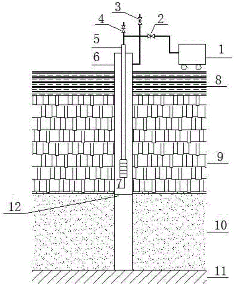 Anti-freezing method and device of water wells in perennial frozen soil