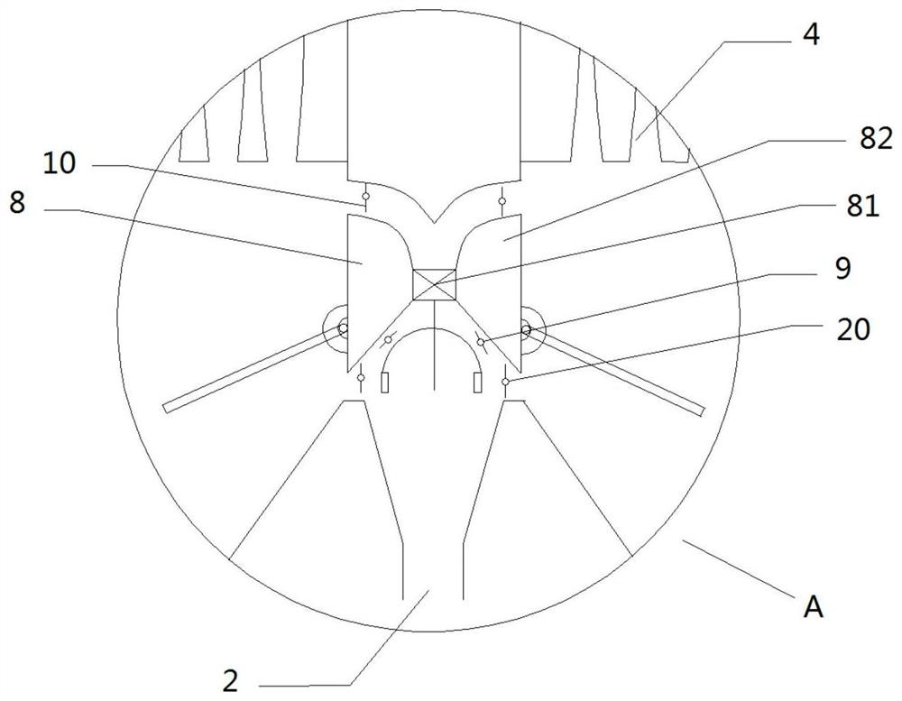 Bag type dust removal device and use method thereof