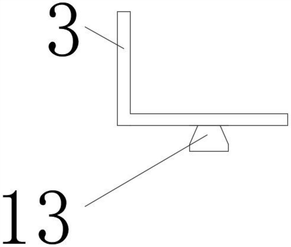 Steel plate bending device for lap joint of steel structure parts