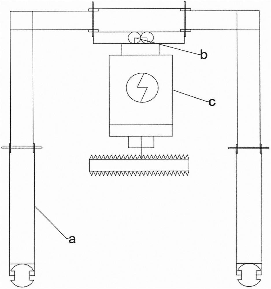 Automatic chiseling equipment for concrete member and construction method