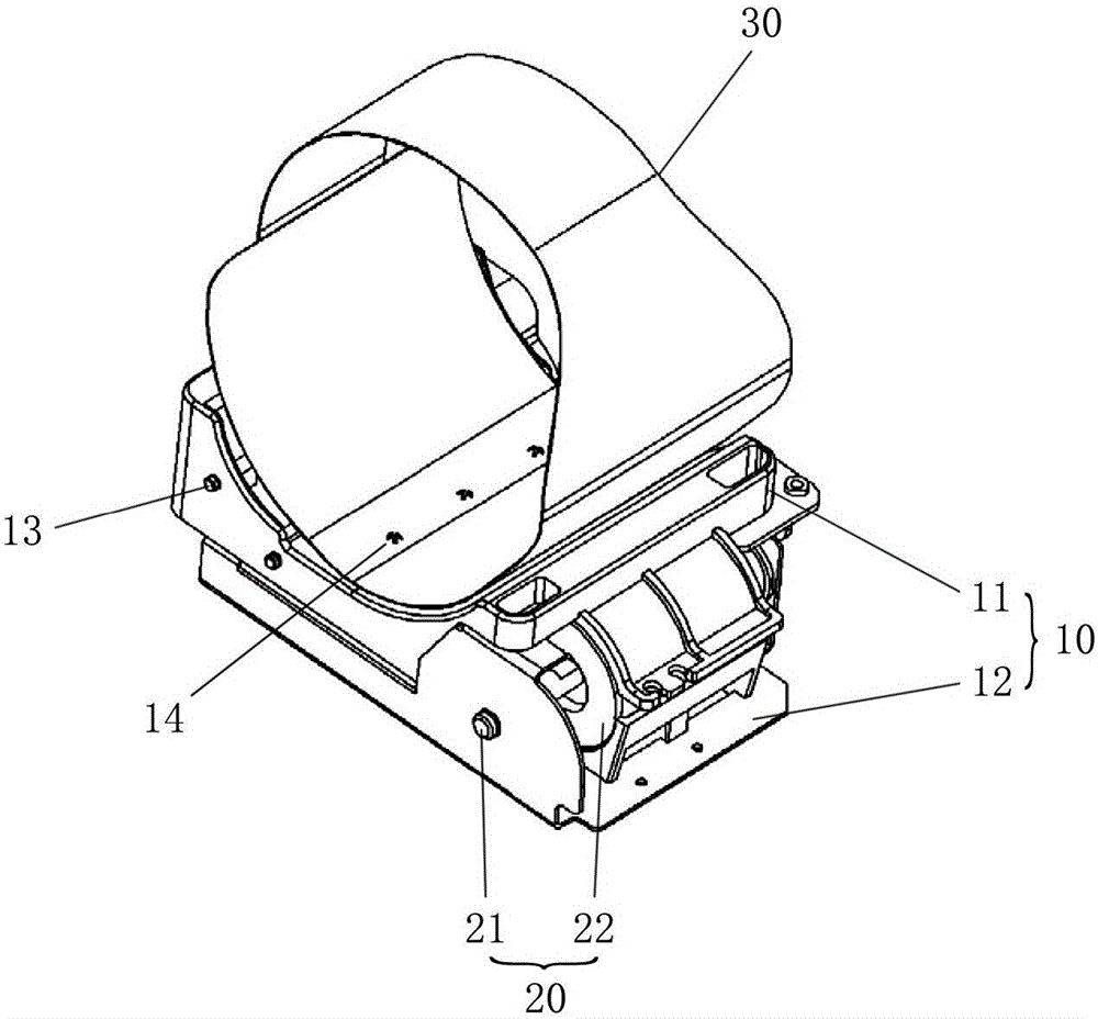 Mechanical blood pressure instrument winding up system and blood pressure instrument with winding up system