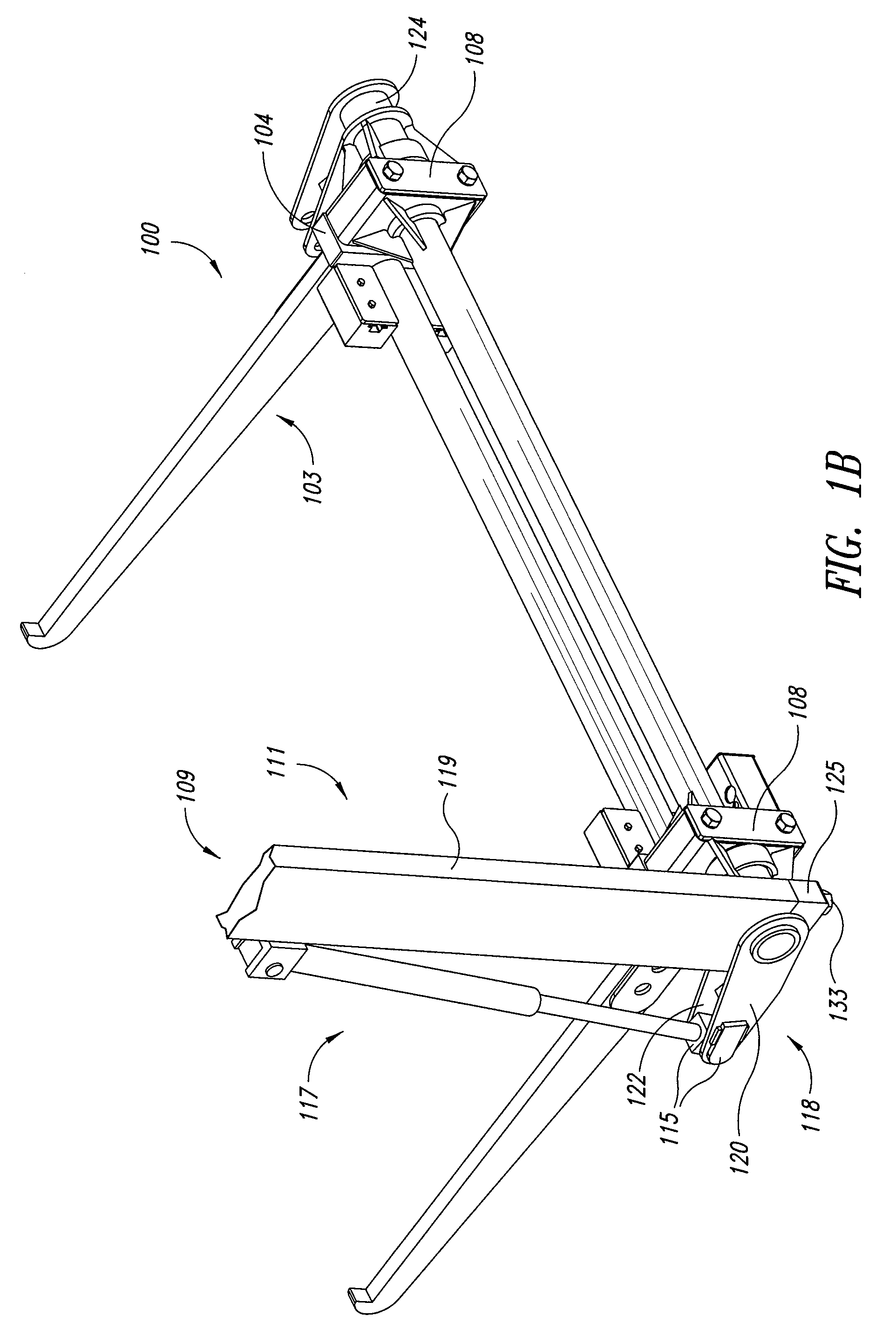 Vehicle load lift and weighing system and method