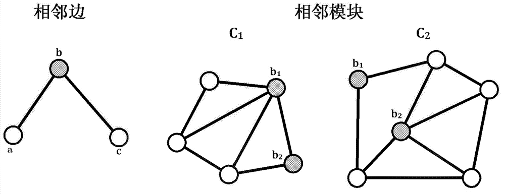 Correlation module identifying method based on 2-type heterogeneous network